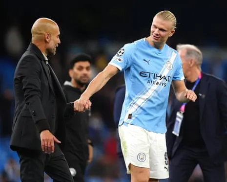 Erling Haaland Joins Exclusive UCL Half-Century Club, Praised by Pep as CR7 and Messi's Equal
