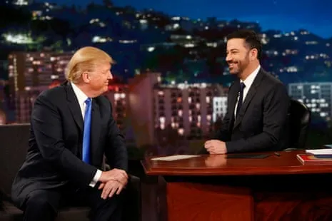 Trump Applauds Jimmy Kimmel's Suspension Amidst Democrats' Outrage Regarding First Amendment Concerns
