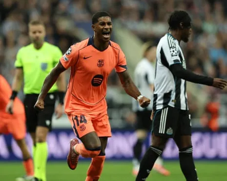 Rashford's Brace Silences The Magpies' Celebrations and Secures Barça's Victory