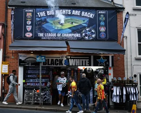 NUFC Host FC Barcelona in Champions League Clash